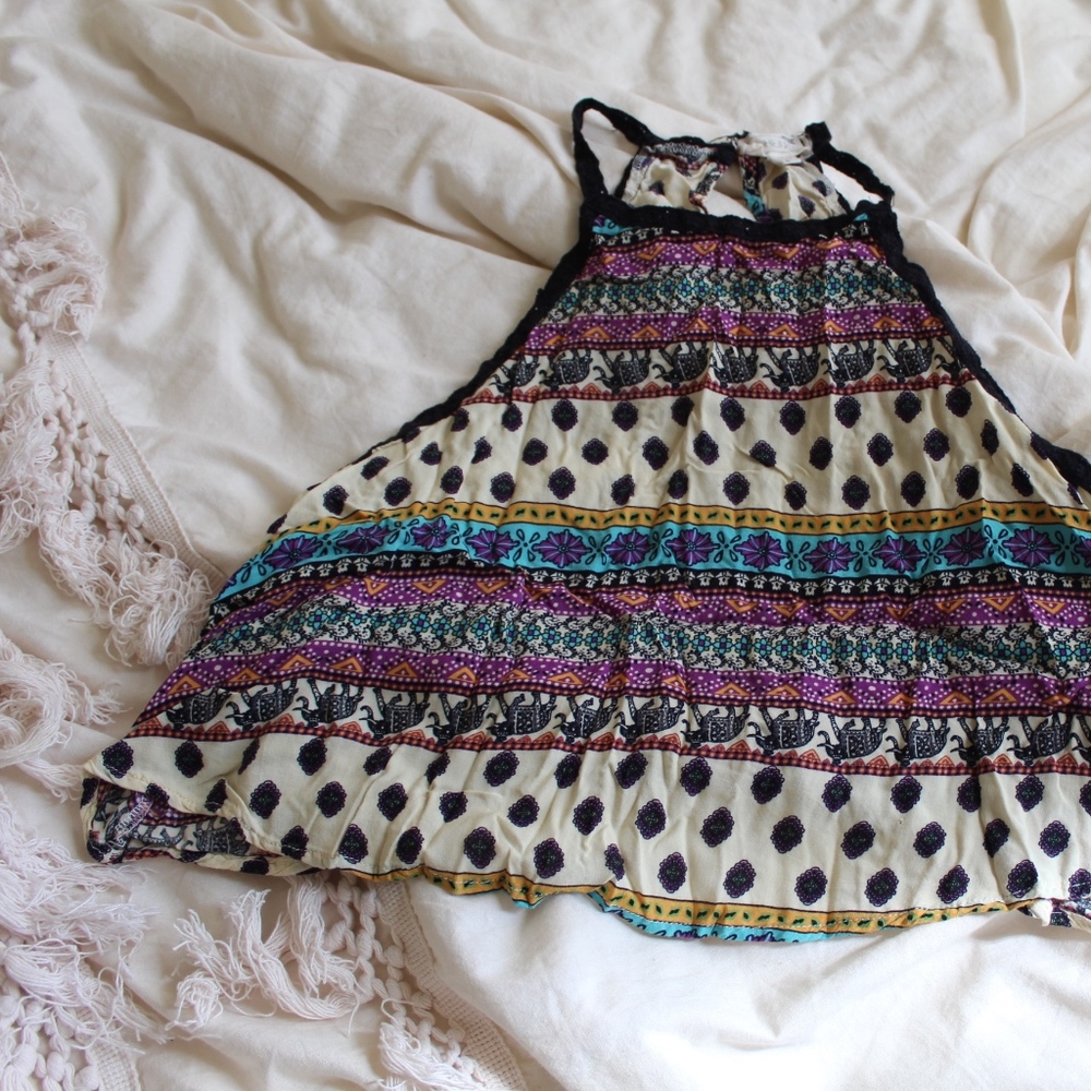 LA Hearts Crop Top